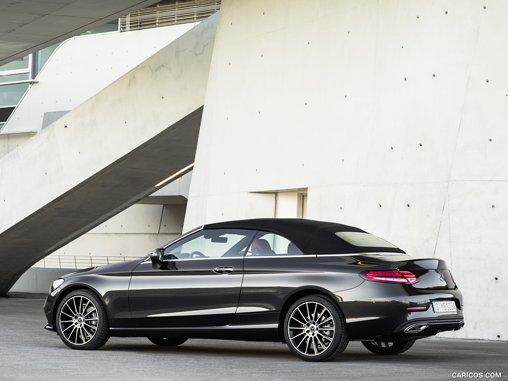 2019 Mercedes-Benz C-Class Cabrio (Color: Graphite Grey) - Side