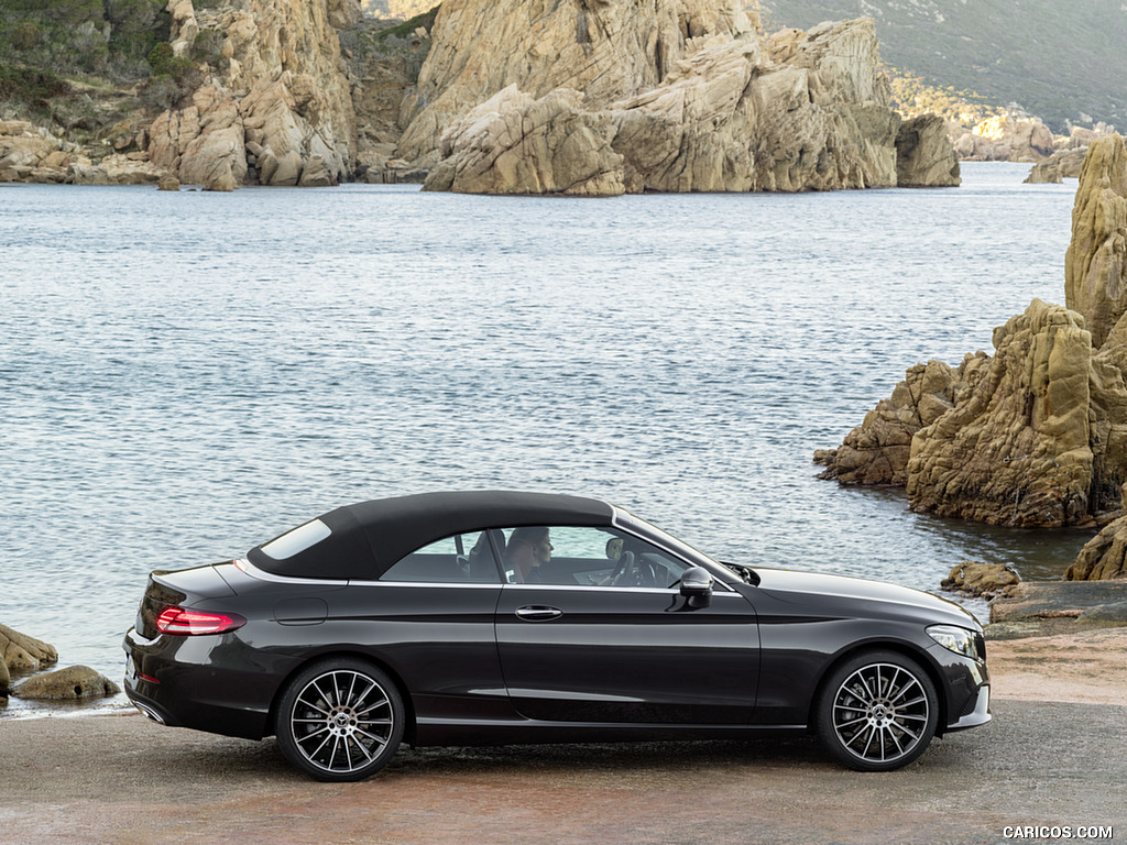 2019 Mercedes-Benz C-Class Cabrio (Color: Graphite Grey) - Side