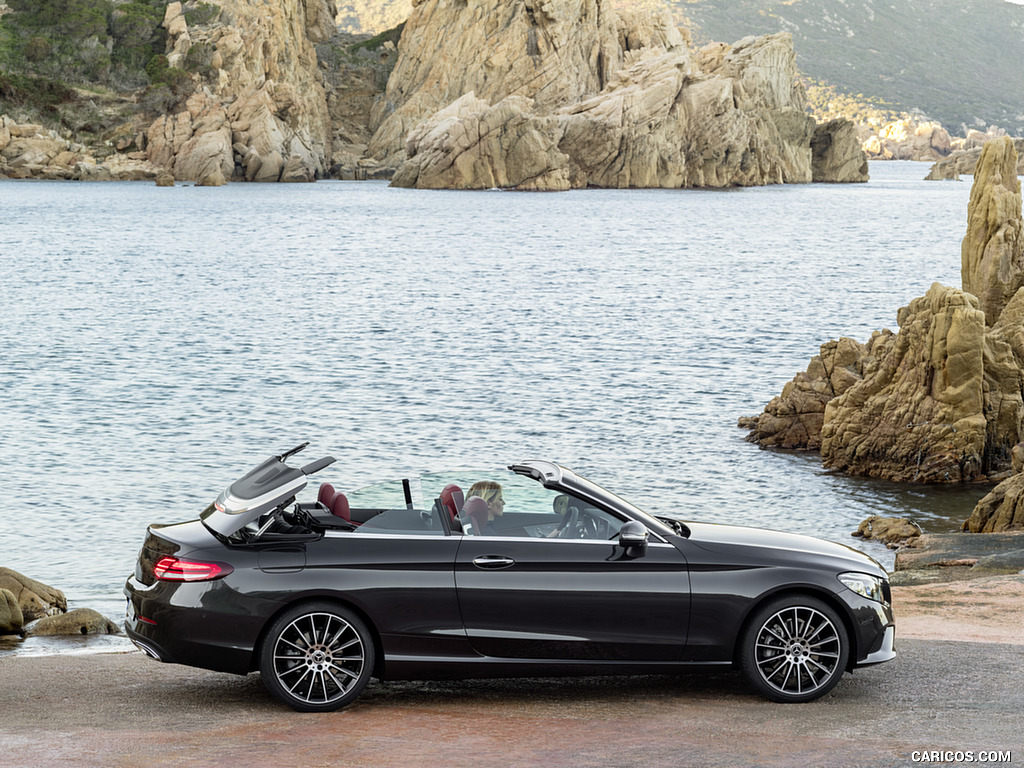 2019 Mercedes-Benz C-Class Cabrio (Color: Graphite Grey) - Side