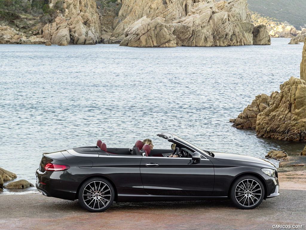 2019 Mercedes-Benz C-Class Cabrio (Color: Graphite Grey) - Side