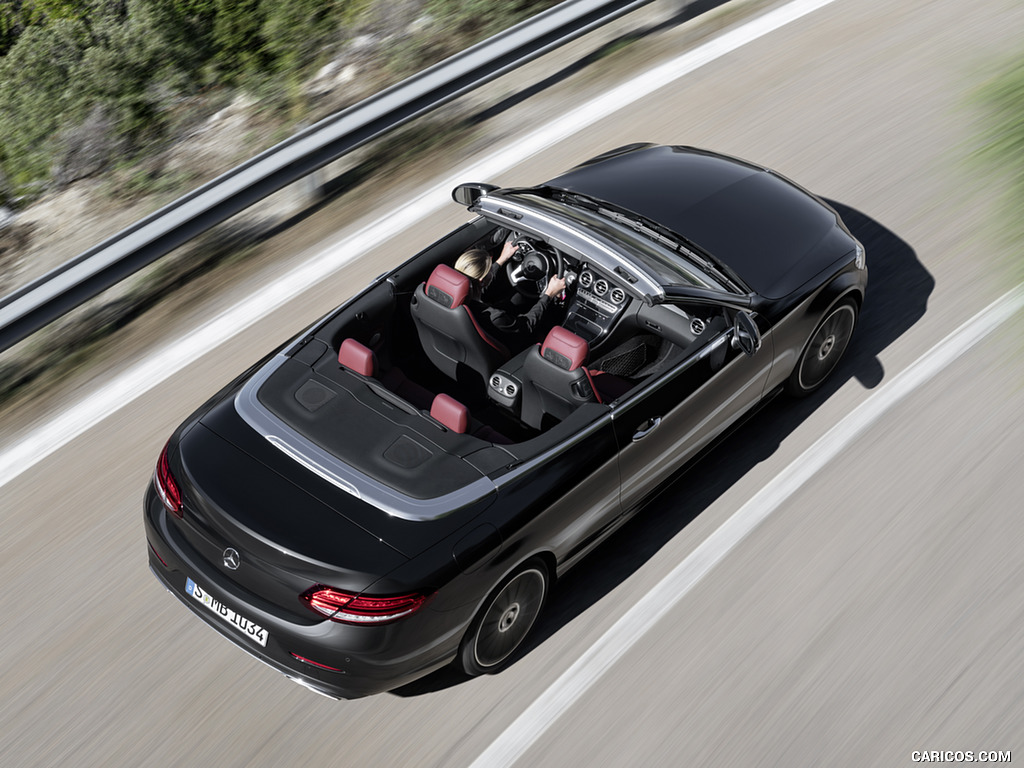 2019 Mercedes-Benz C-Class Cabrio (Color: Graphite Grey) - Top