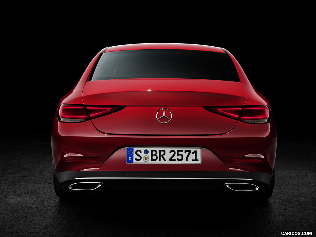 2019 Mercedes-Benz CLS (Color: Designo Hyacinth Red Metallic) - Rear