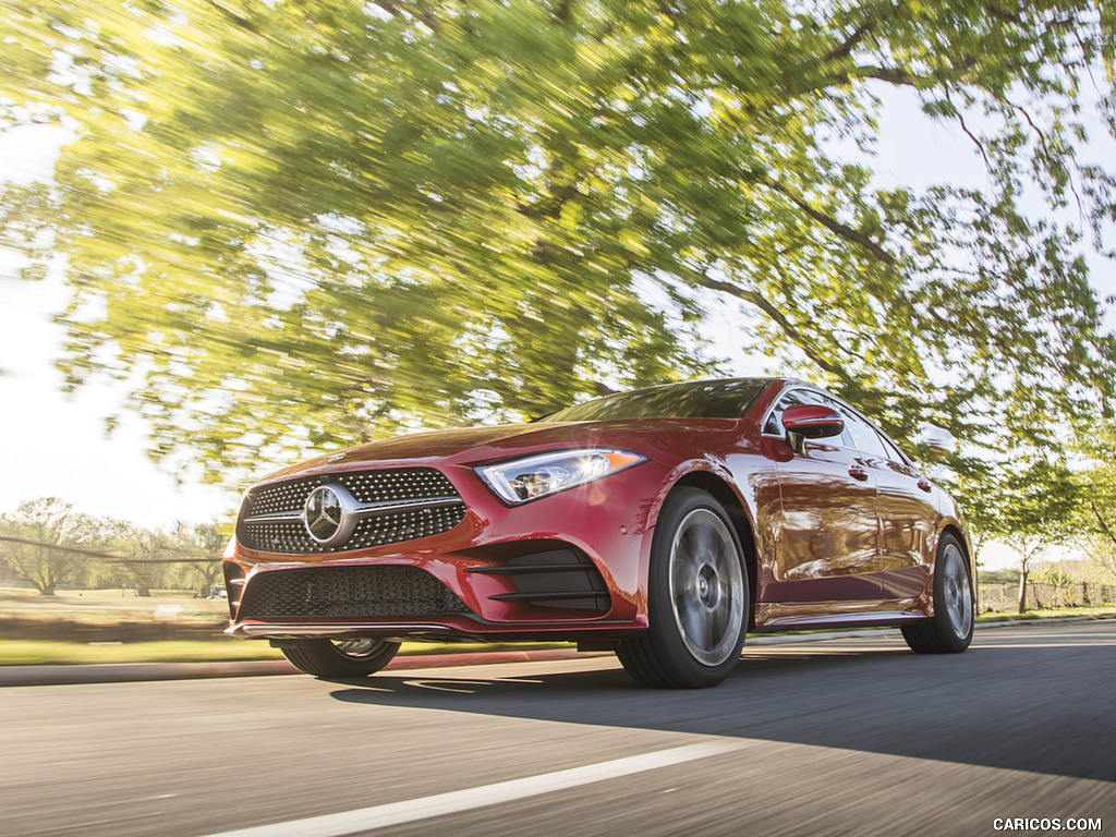 2019 Mercedes-Benz CLS 450 4MATIC (US-Spec) - Front Three-Quarter