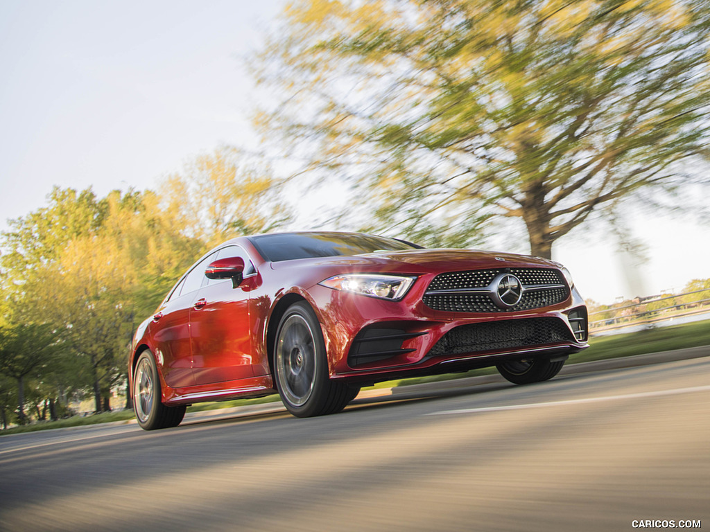 2019 Mercedes-Benz CLS 450 4MATIC (US-Spec) - Front Three-Quarter