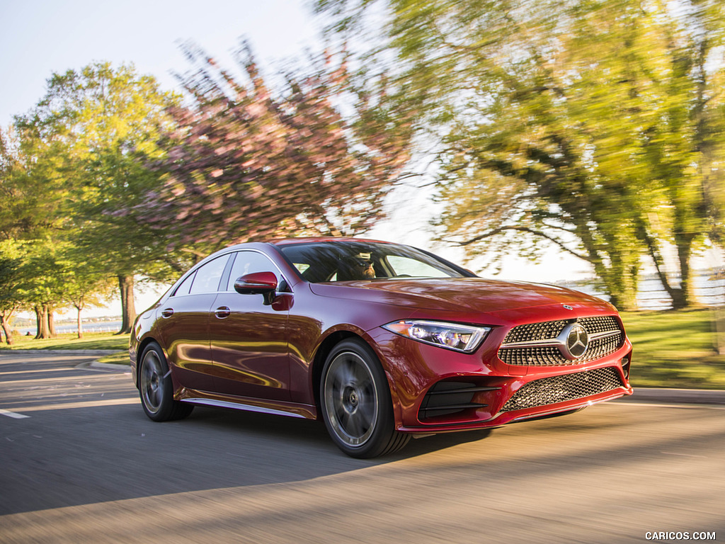 2019 Mercedes-Benz CLS 450 4MATIC (US-Spec) - Front Three-Quarter