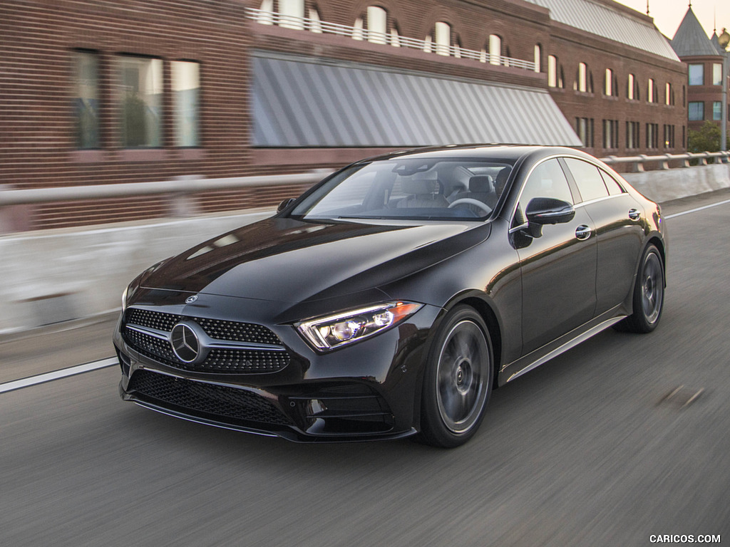 2019 Mercedes-Benz CLS 450 4MATIC (US-Spec) - Front Three-Quarter