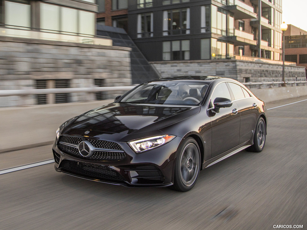 2019 Mercedes-Benz CLS 450 4MATIC (US-Spec) - Front Three-Quarter