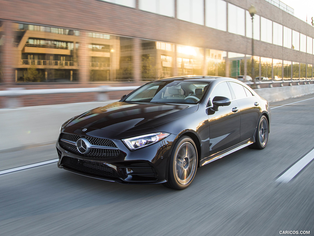 2019 Mercedes-Benz CLS 450 4MATIC (US-Spec) - Front Three-Quarter