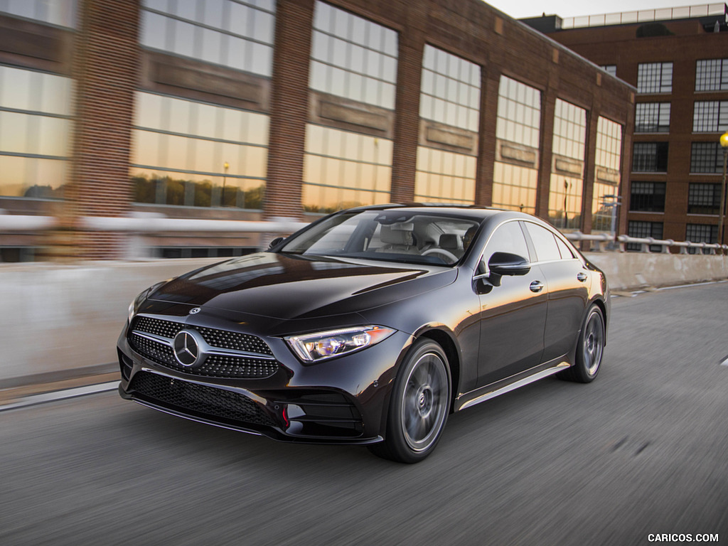 2019 Mercedes-Benz CLS 450 4MATIC (US-Spec) - Front Three-Quarter