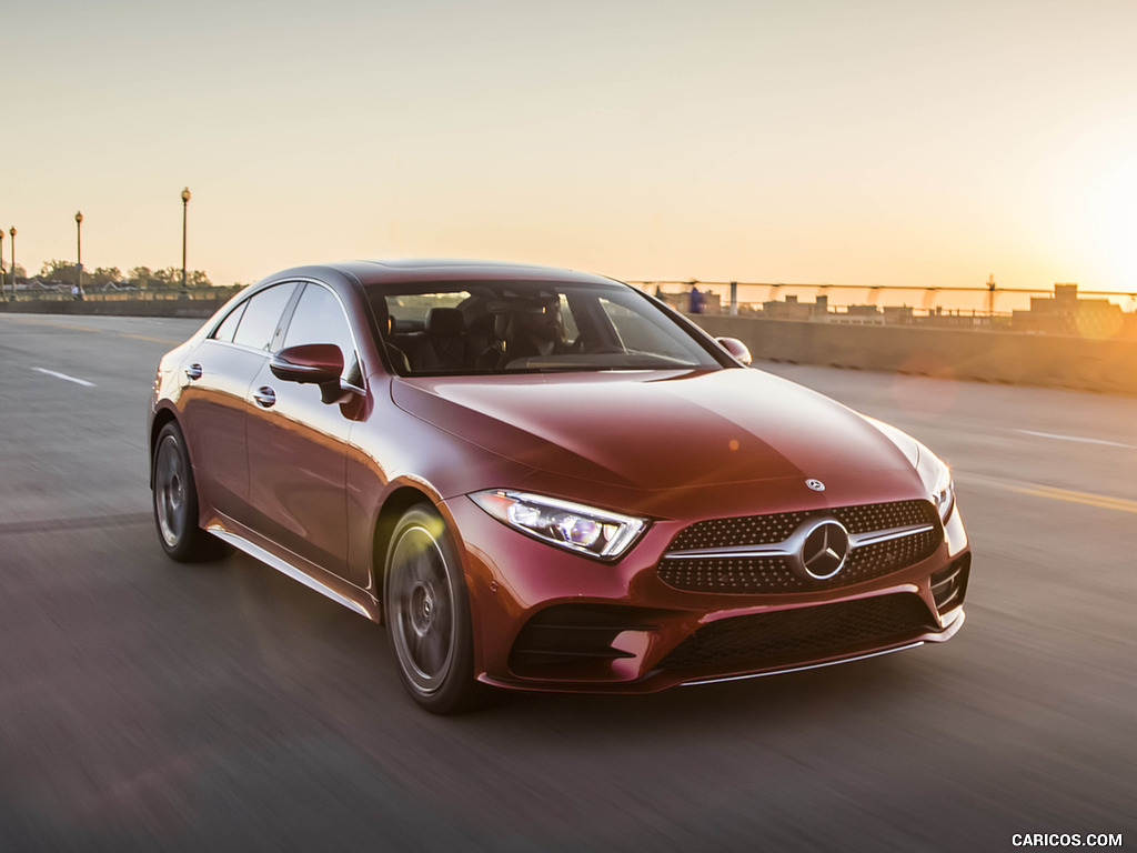 2019 Mercedes-Benz CLS 450 4MATIC (US-Spec) - Front Three-Quarter