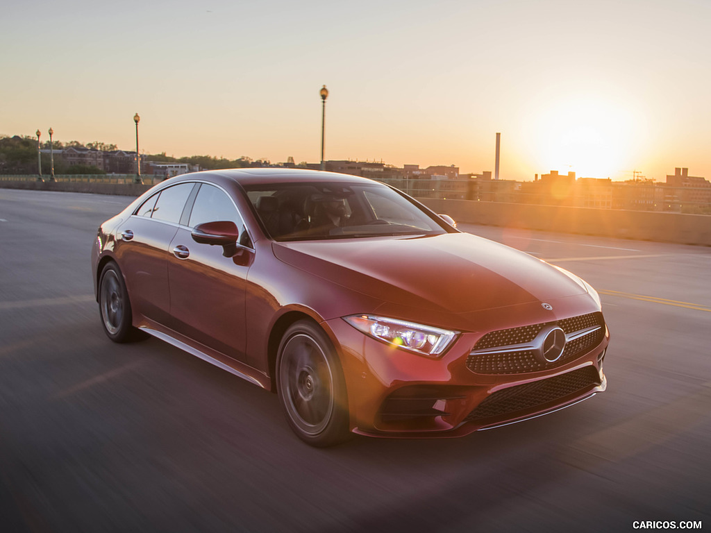 2019 Mercedes-Benz CLS 450 4MATIC (US-Spec) - Front Three-Quarter