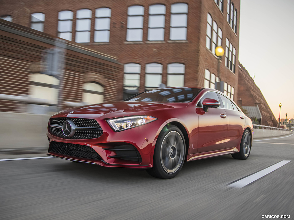 2019 Mercedes-Benz CLS 450 4MATIC (US-Spec) - Front Three-Quarter