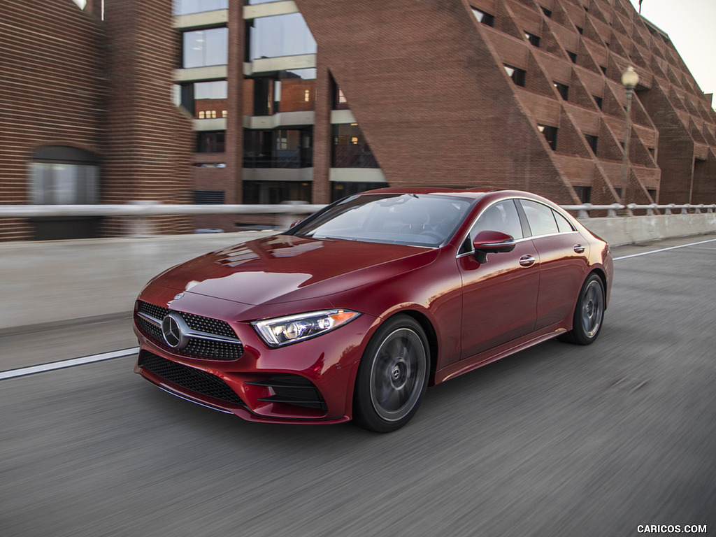 2019 Mercedes-Benz CLS 450 4MATIC (US-Spec) - Front Three-Quarter