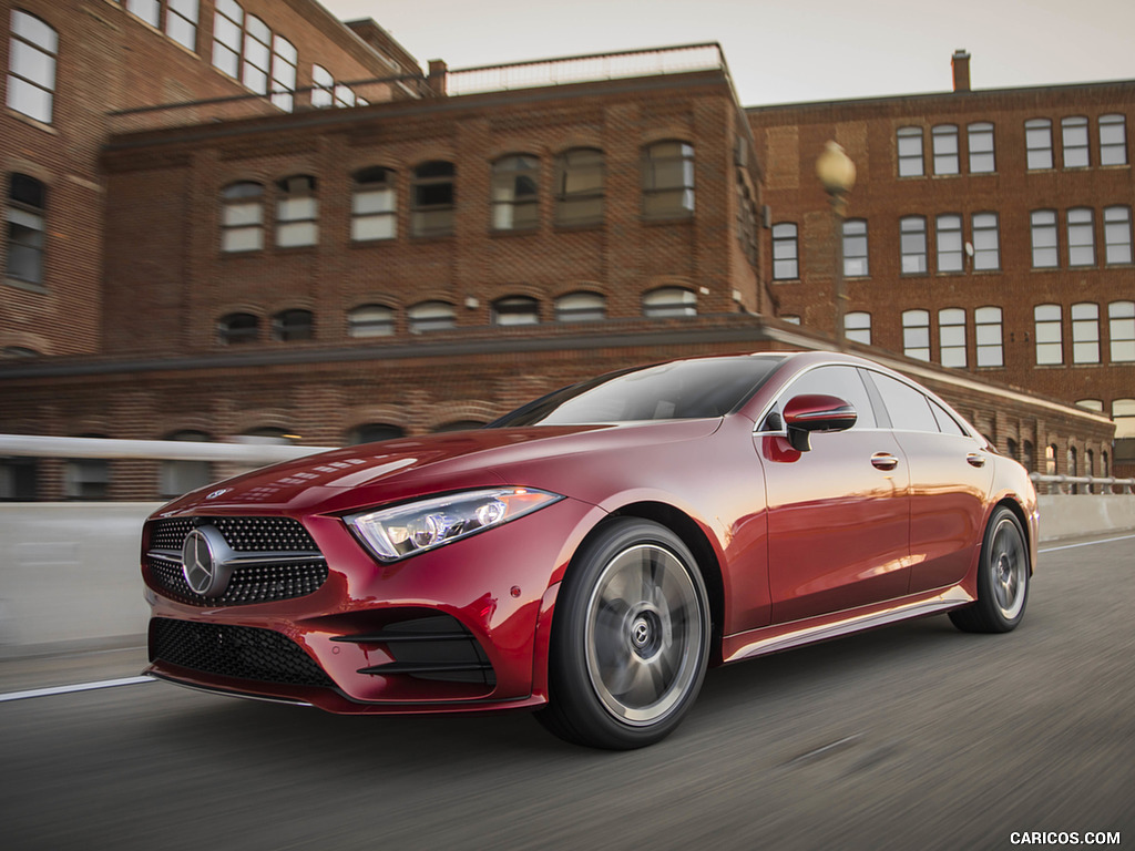 2019 Mercedes-Benz CLS 450 4MATIC (US-Spec) - Front Three-Quarter