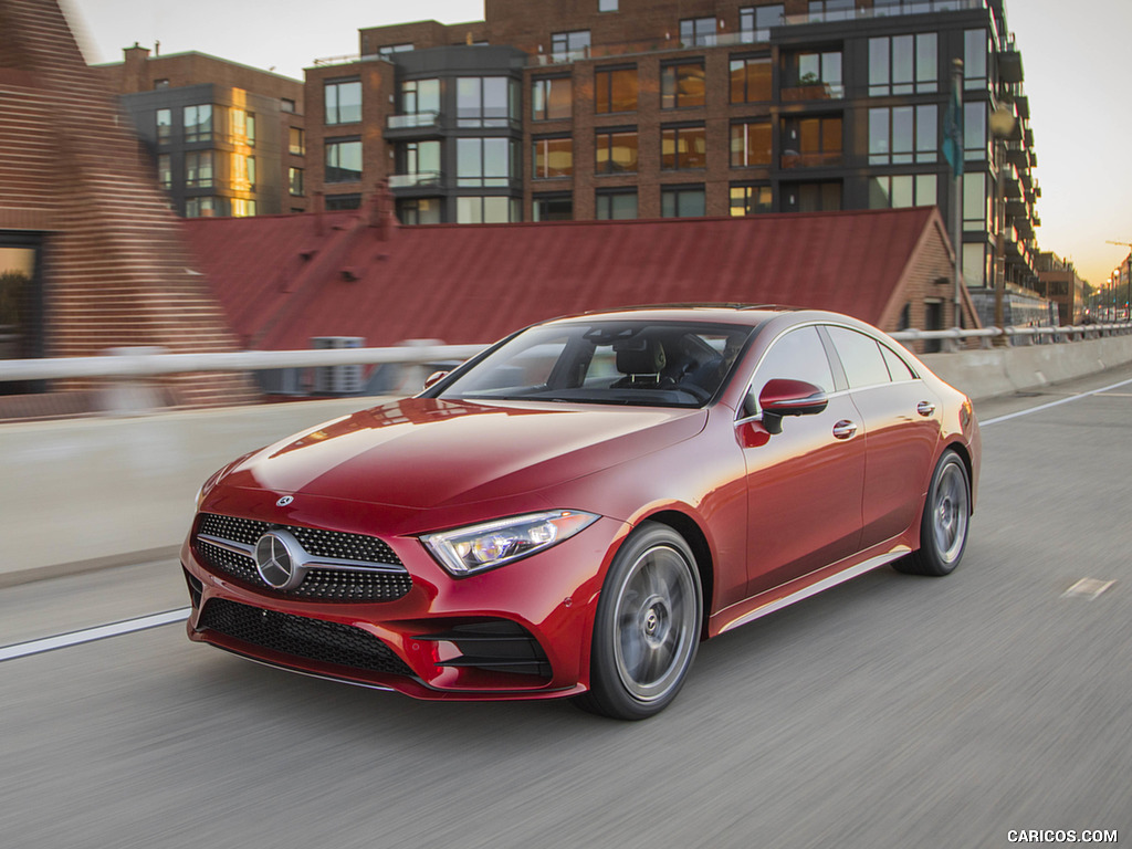 2019 Mercedes-Benz CLS 450 4MATIC (US-Spec) - Front Three-Quarter