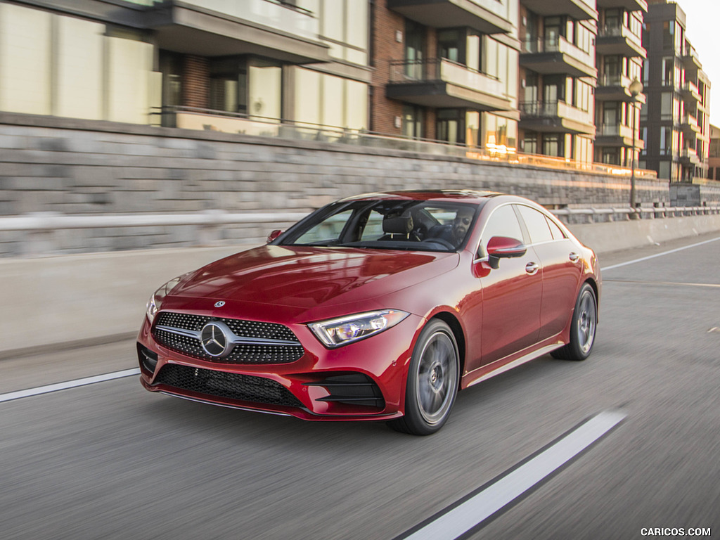 2019 Mercedes-Benz CLS 450 4MATIC (US-Spec) - Front Three-Quarter