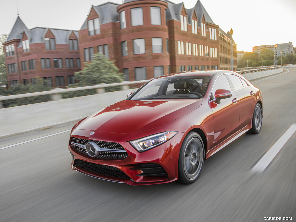 2019 Mercedes-Benz CLS 450 4MATIC (US-Spec) - Front Three-Quarter