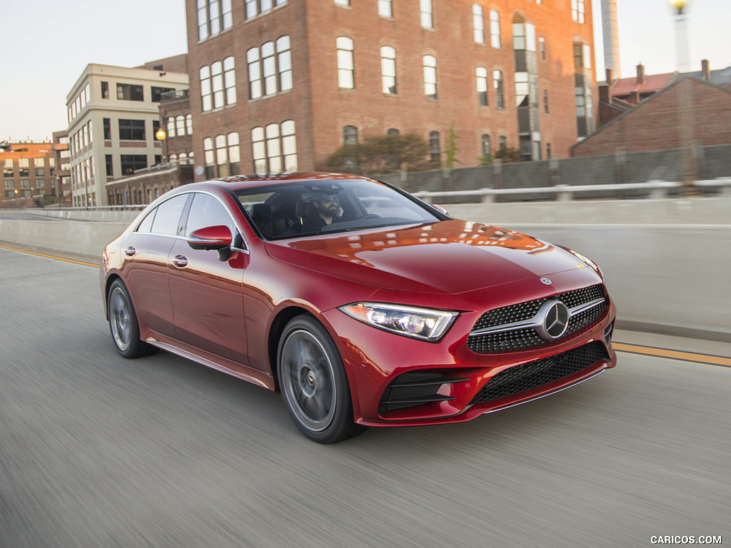 2019 Mercedes-Benz CLS 450 4MATIC (US-Spec) - Front Three-Quarter