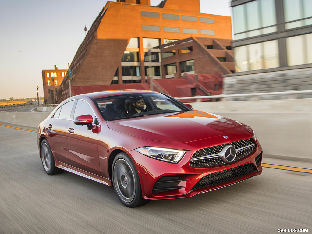 2019 Mercedes-Benz CLS 450 4MATIC (US-Spec) - Front Three-Quarter