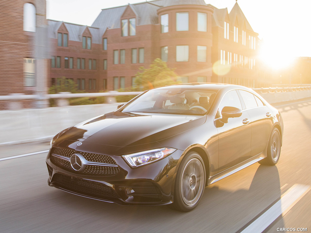 2019 Mercedes-Benz CLS 450 4MATIC (US-Spec) - Front Three-Quarter