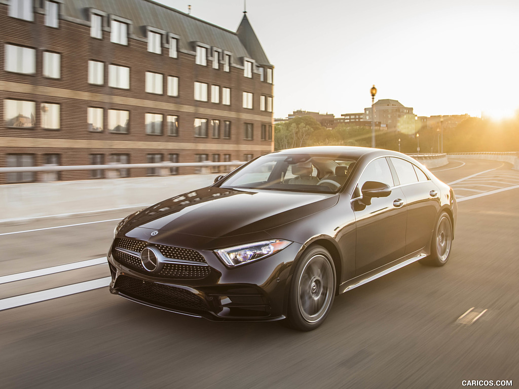 2019 Mercedes-Benz CLS 450 4MATIC (US-Spec) - Front Three-Quarter