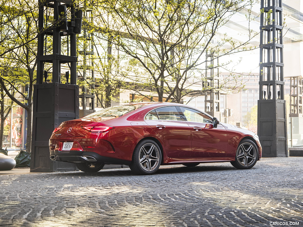 2019 Mercedes-Benz CLS 450 4MATIC (US-Spec) - Rear Three-Quarter