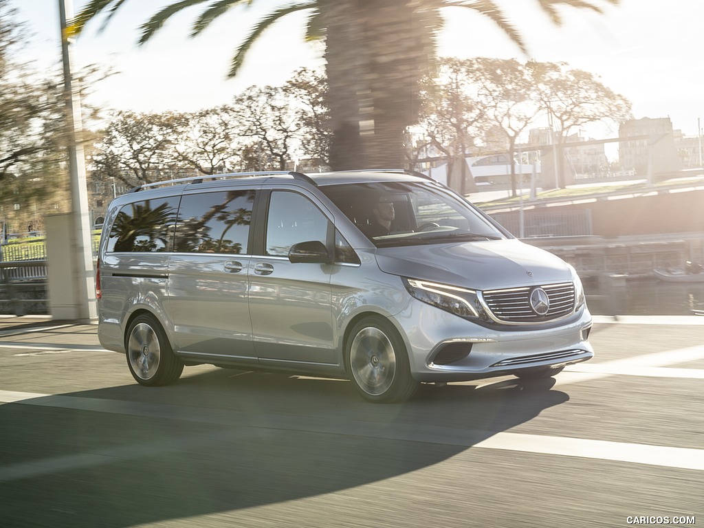 2019 Mercedes-Benz Concept EQV - Front Three-Quarter