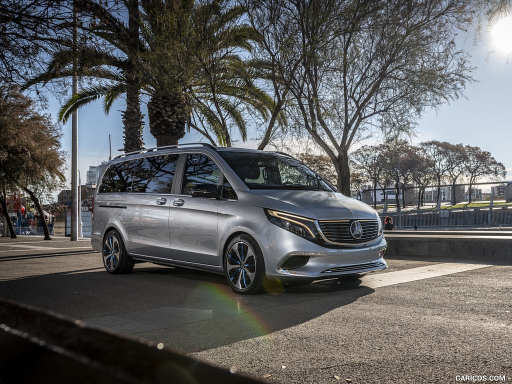 2019 Mercedes-Benz Concept EQV - Front Three-Quarter