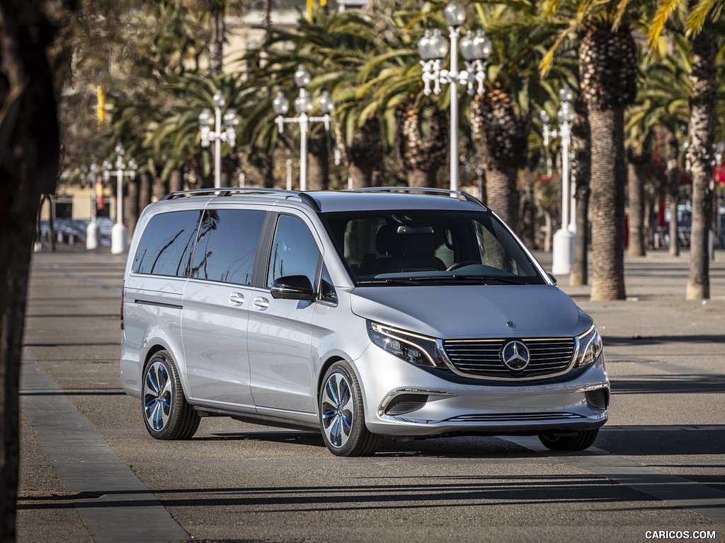 2019 Mercedes-Benz Concept EQV - Front Three-Quarter