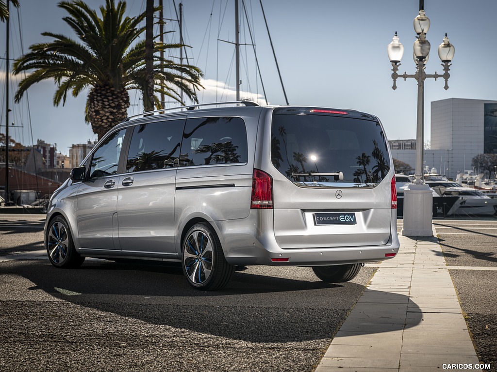 2019 Mercedes-Benz Concept EQV - Rear Three-Quarter