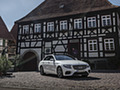 2019 Mercedes-Benz E 300 de Diesel Plug-in Hybrid Sedan (Color: Diamond White Metallic) - Front Three-Quarter