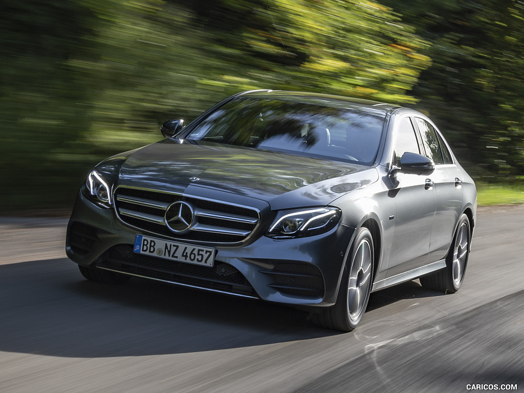 2019 Mercedes-Benz E 300 e Plug-in Hybrid Sedan (Color: Selenite Grey Metallic) - Front