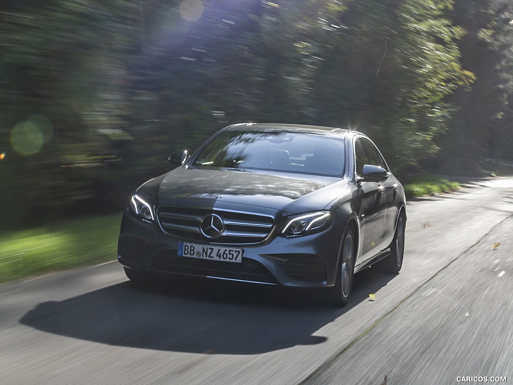 2019 Mercedes-Benz E 300 e Plug-in Hybrid Sedan (Color: Selenite Grey Metallic) - Front