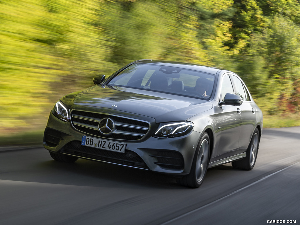 2019 Mercedes-Benz E 300 e Plug-in Hybrid Sedan (Color: Selenite Grey Metallic) - Front