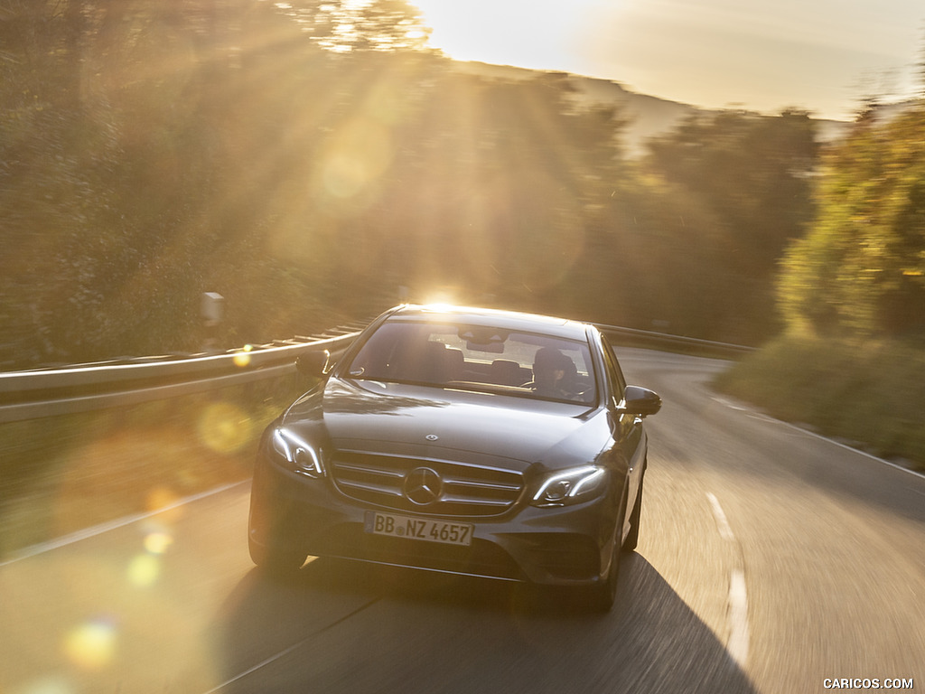 2019 Mercedes-Benz E 300 e Plug-in Hybrid Sedan (Color: Selenite Grey Metallic) - Front