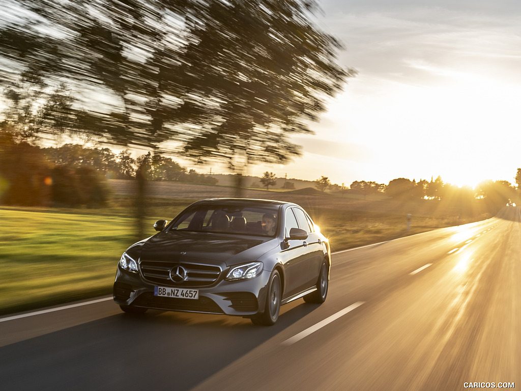 2019 Mercedes-Benz E 300 e Plug-in Hybrid Sedan (Color: Selenite Grey Metallic) - Front