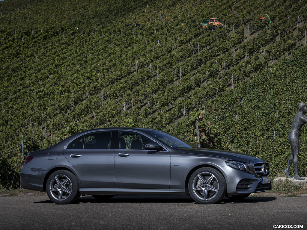 2019 Mercedes-Benz E 300 e Plug-in Hybrid Sedan (Color: Selenite Grey Metallic) - Side