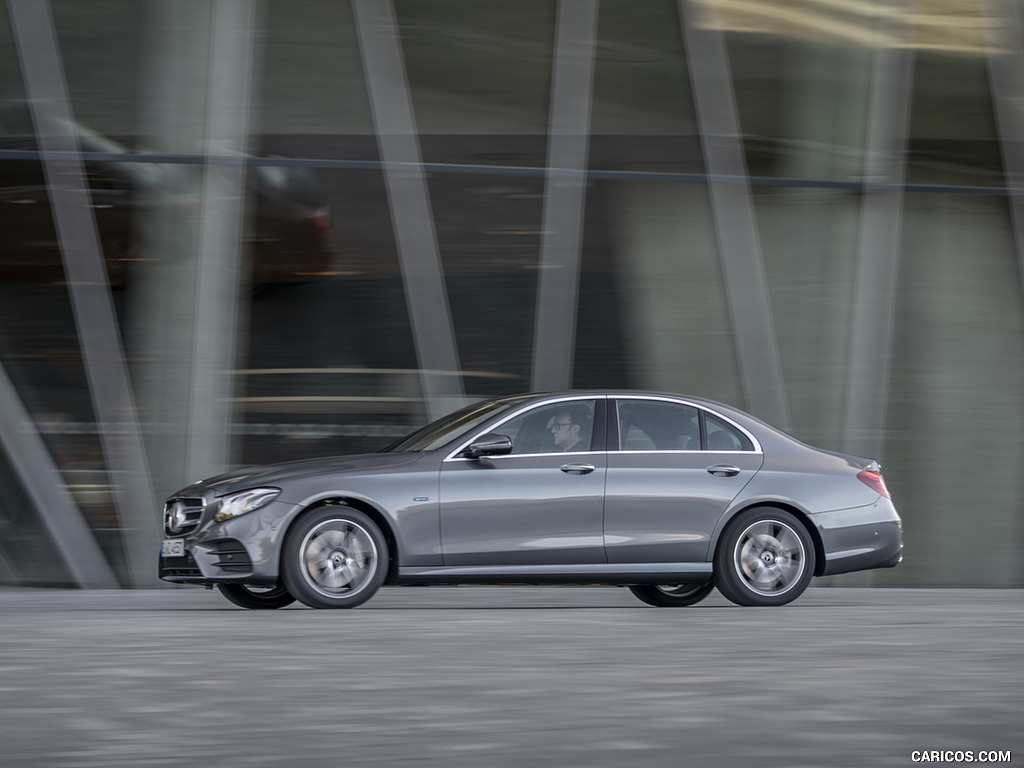 2019 Mercedes-Benz E 300 e Plug-in Hybrid Sedan (Color: Selenite Grey Metallic) - Side