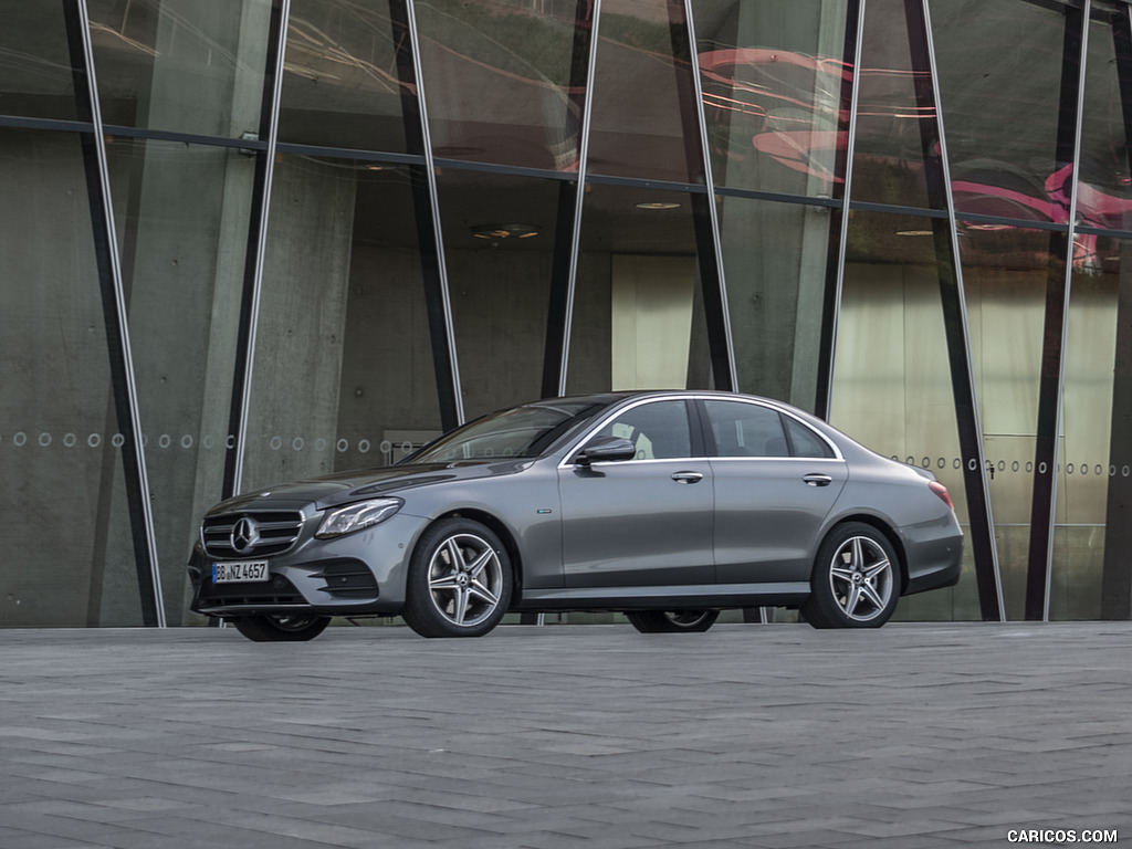 2019 Mercedes-Benz E 300 e Plug-in Hybrid Sedan (Color: Selenite Grey Metallic) - Side