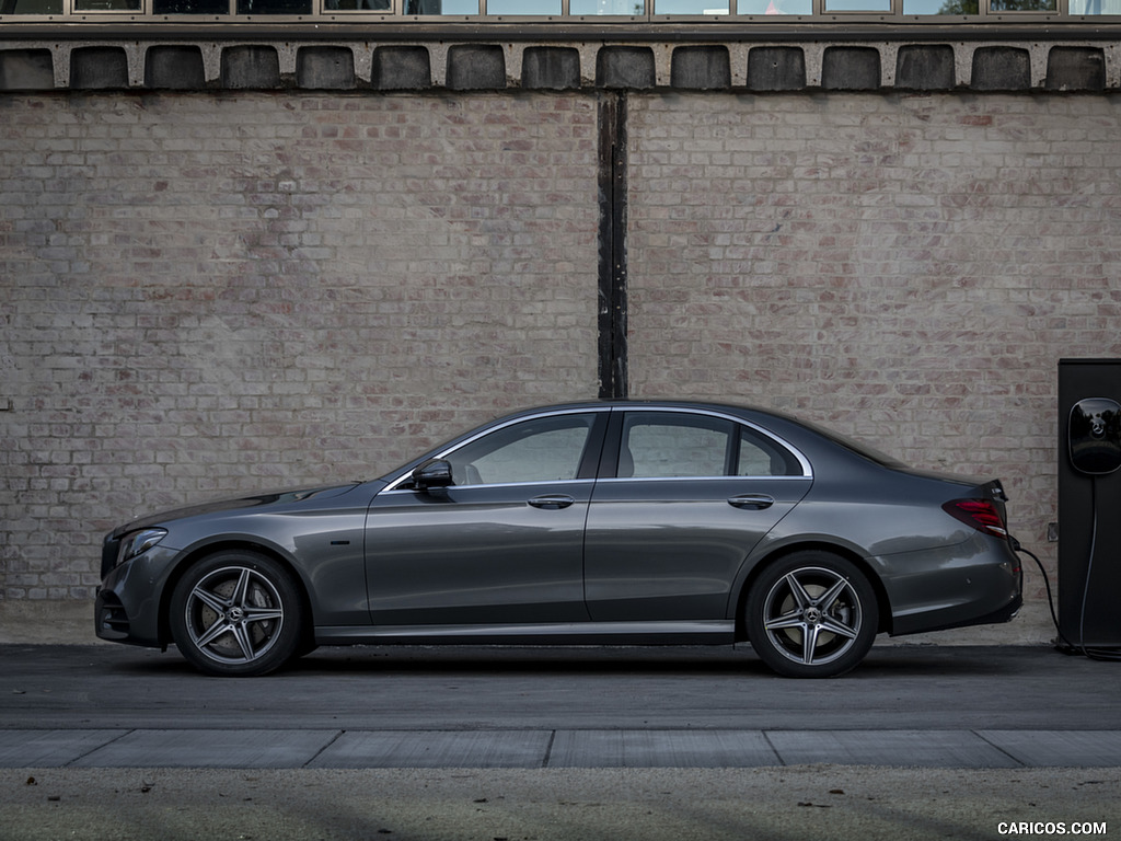 2019 Mercedes-Benz E 300 e Plug-in Hybrid Sedan (Color: Selenite Grey Metallic) - Side