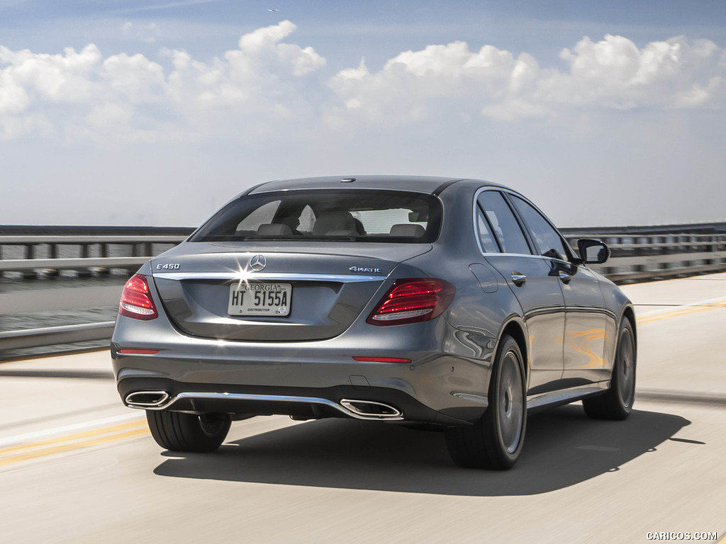 2019 Mercedes-Benz E450 4MATIC E-Class Sedan (US-Spec) - Rear