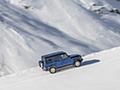 2019 Mercedes-Benz G 350 d (Brilliant Blue Metallic) - In Snow - Side