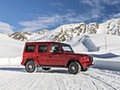 2019 Mercedes-Benz G 350 d (Designo Hyazinth Red Metallic) - In Snow - Front Three-Quarter
