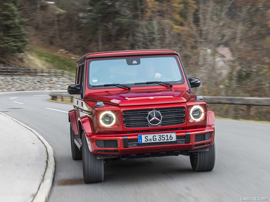 2019 Mercedes-Benz G 350 d (Designo Hyazinth Red Metallic) - Front