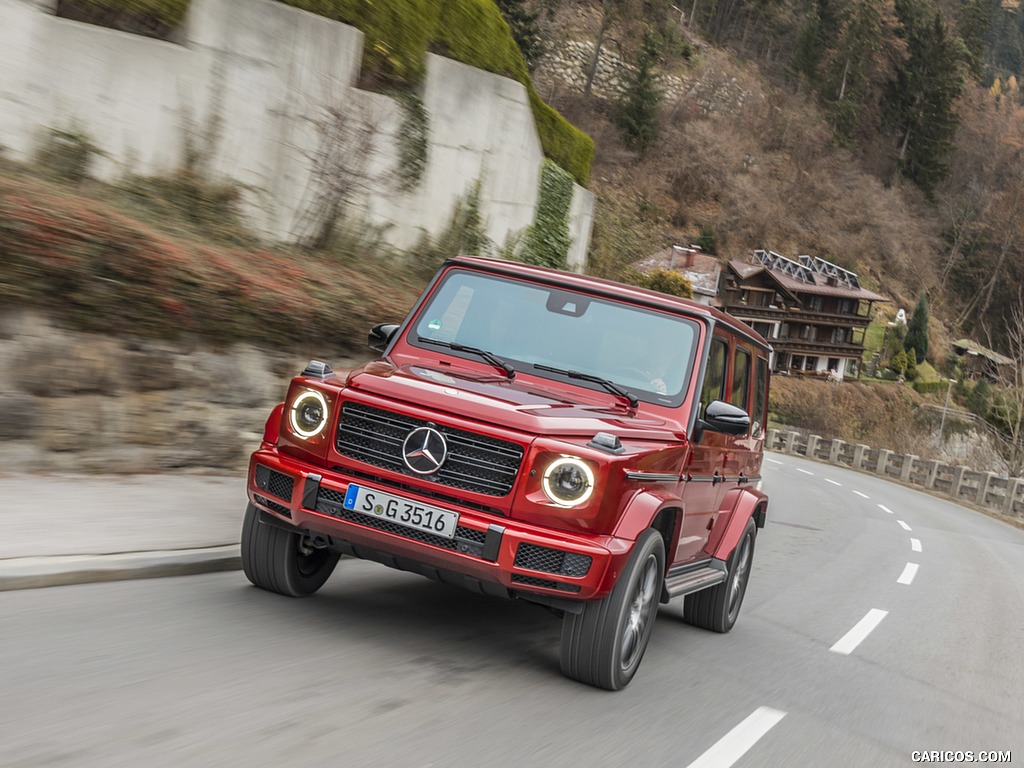 2019 Mercedes-Benz G 350 d (Designo Hyazinth Red Metallic) - Front