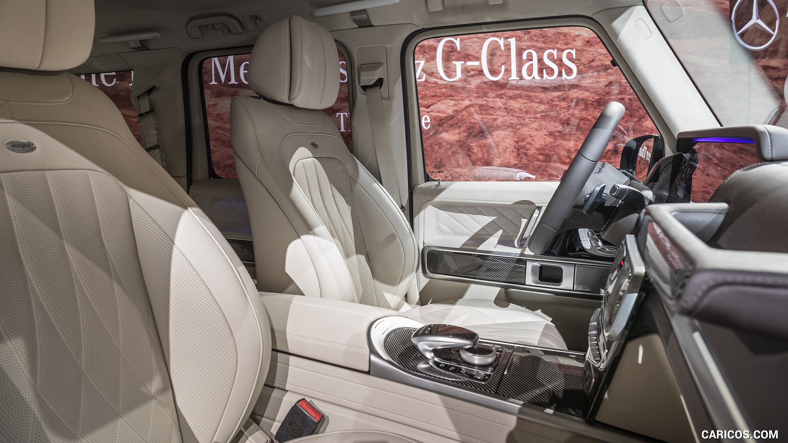 2019 Mercedes-Benz G-Class G550 at Detroit Auto Show - Interior, #78 of 397