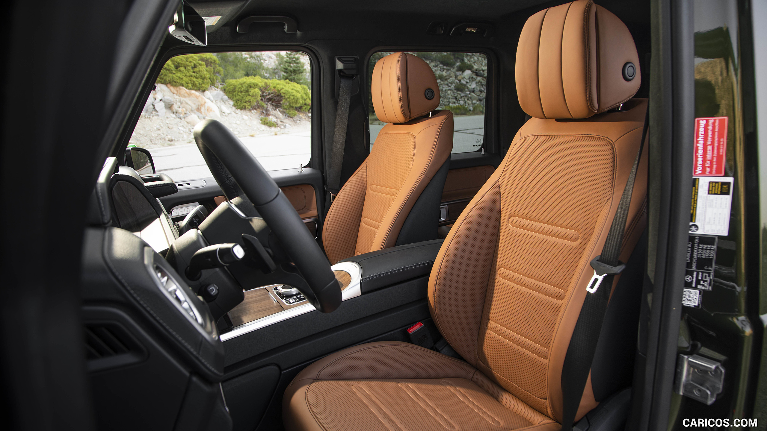 2019 Mercedes-Benz G550 G-Class (U.S.-Spec) - Interior, Front Seats, #391 of 397