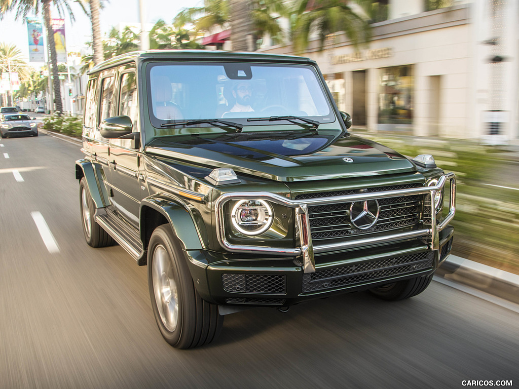 2019 Mercedes-Benz G550 G-Class (U.S.-Spec) - Front Three-Quarter