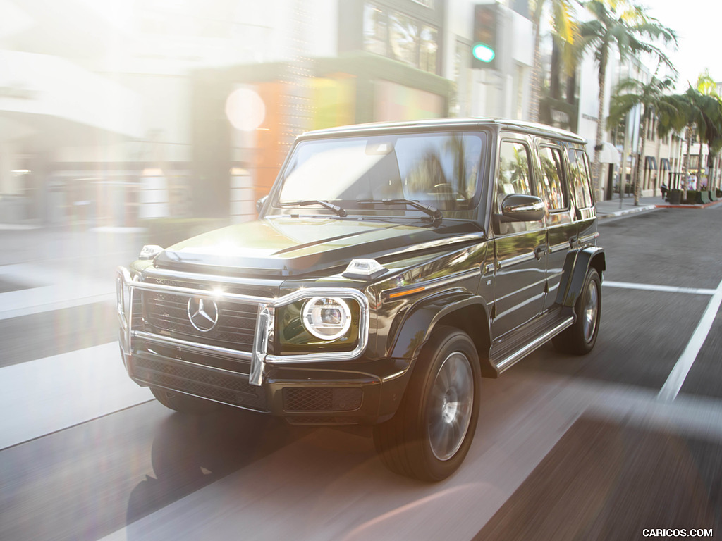 2019 Mercedes-Benz G550 G-Class (U.S.-Spec) - Front Three-Quarter