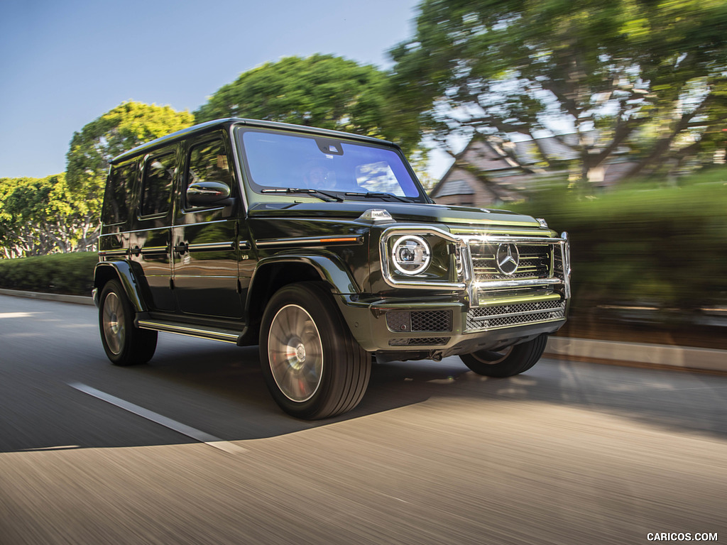 2019 Mercedes-Benz G550 G-Class (U.S.-Spec) - Front Three-Quarter